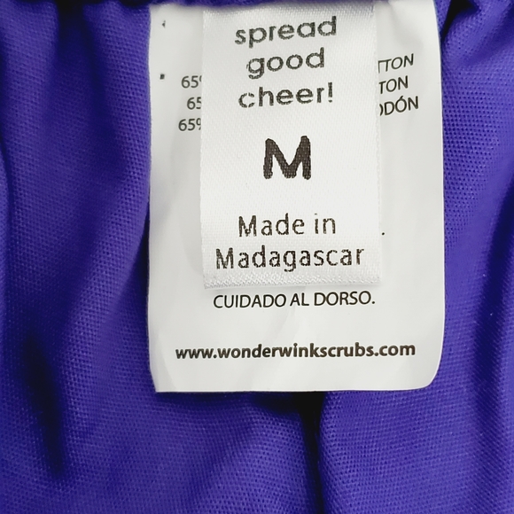 WonderWink Women's Romeo Flare Leg Cargo Scrub Pants - Picture 7 of 10